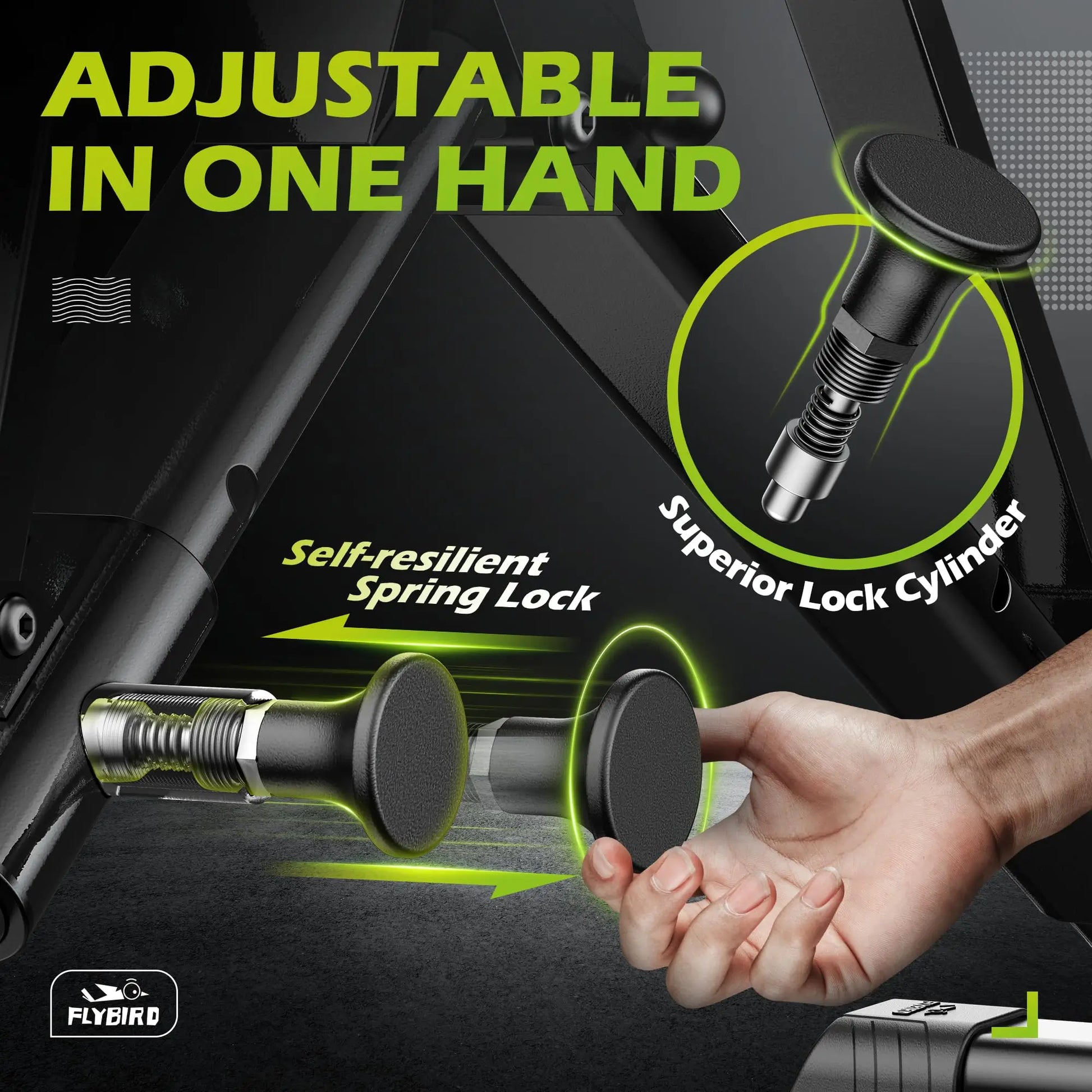 FLYBIRD Adjustable Workout Bench FB149