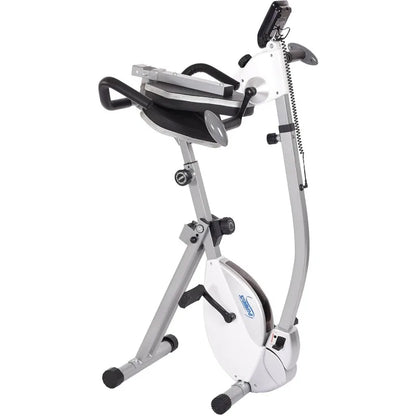 Stamina Recumbent Exercise Bike with Arm Workout - Fitness Bike with Smart Workout App - Recumbent Exercise Bike