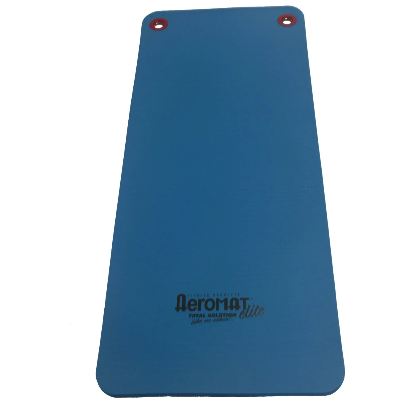Aeromat Elite Workout Mat with Eyelets, 20" X 48" X 0.5", Phthalate-Free PVC Closed Cell Foam, Red